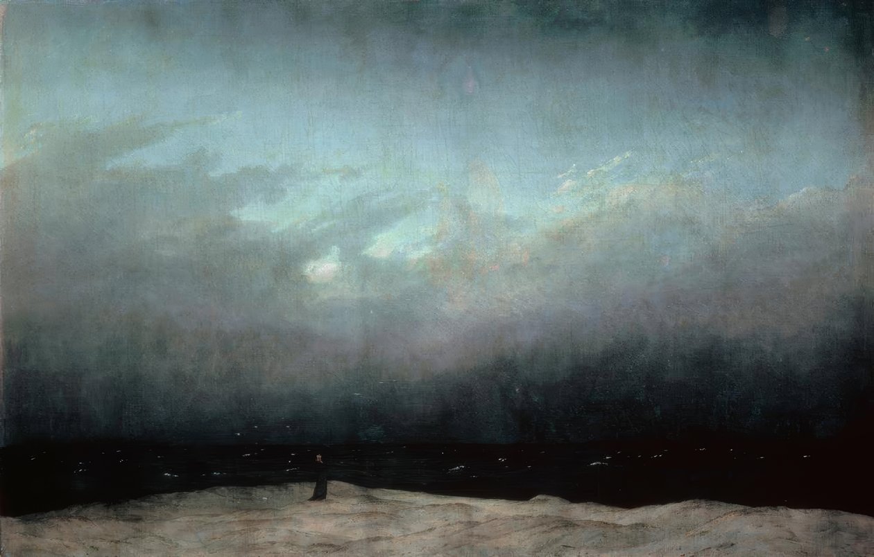 The Monk by the Sea by Caspar David Friedrich