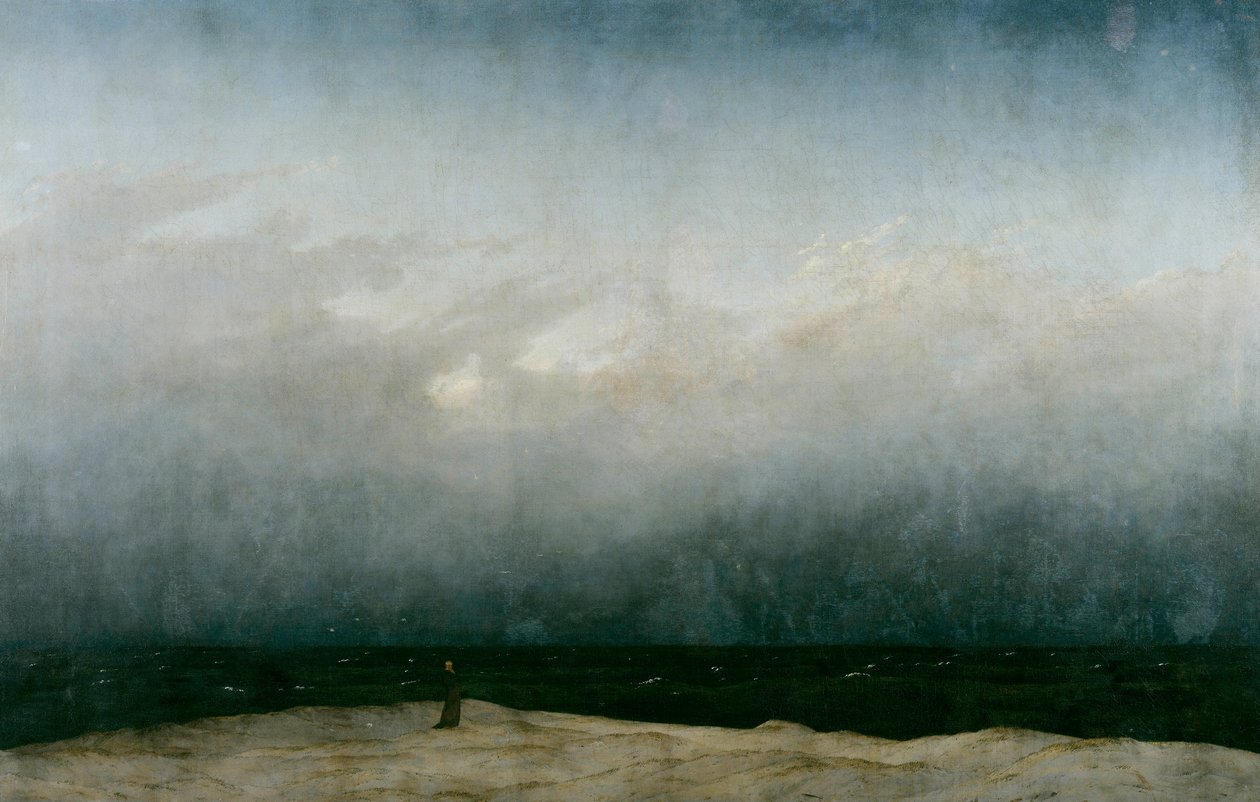 The Monk by the Sea by Caspar David Friedrich
