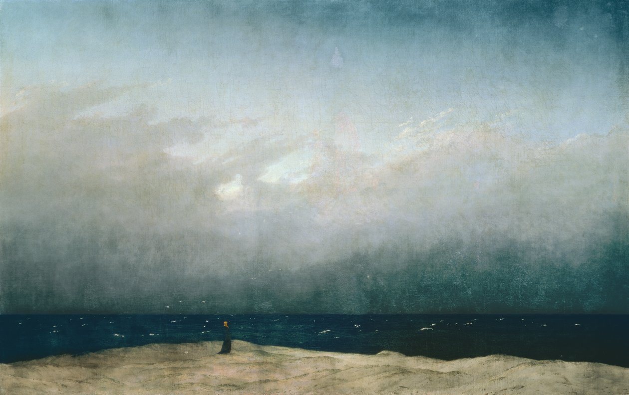 Monk by the Sea by Caspar David Friedrich