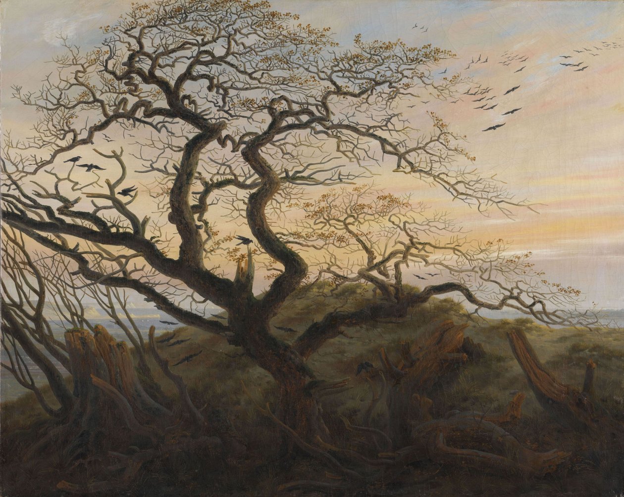 The Tree of Crows by Caspar David Friedrich