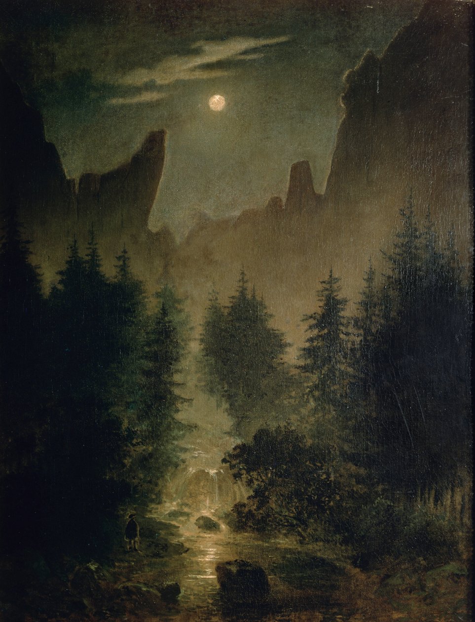 Uttewalder Grund by Caspar David Friedrich