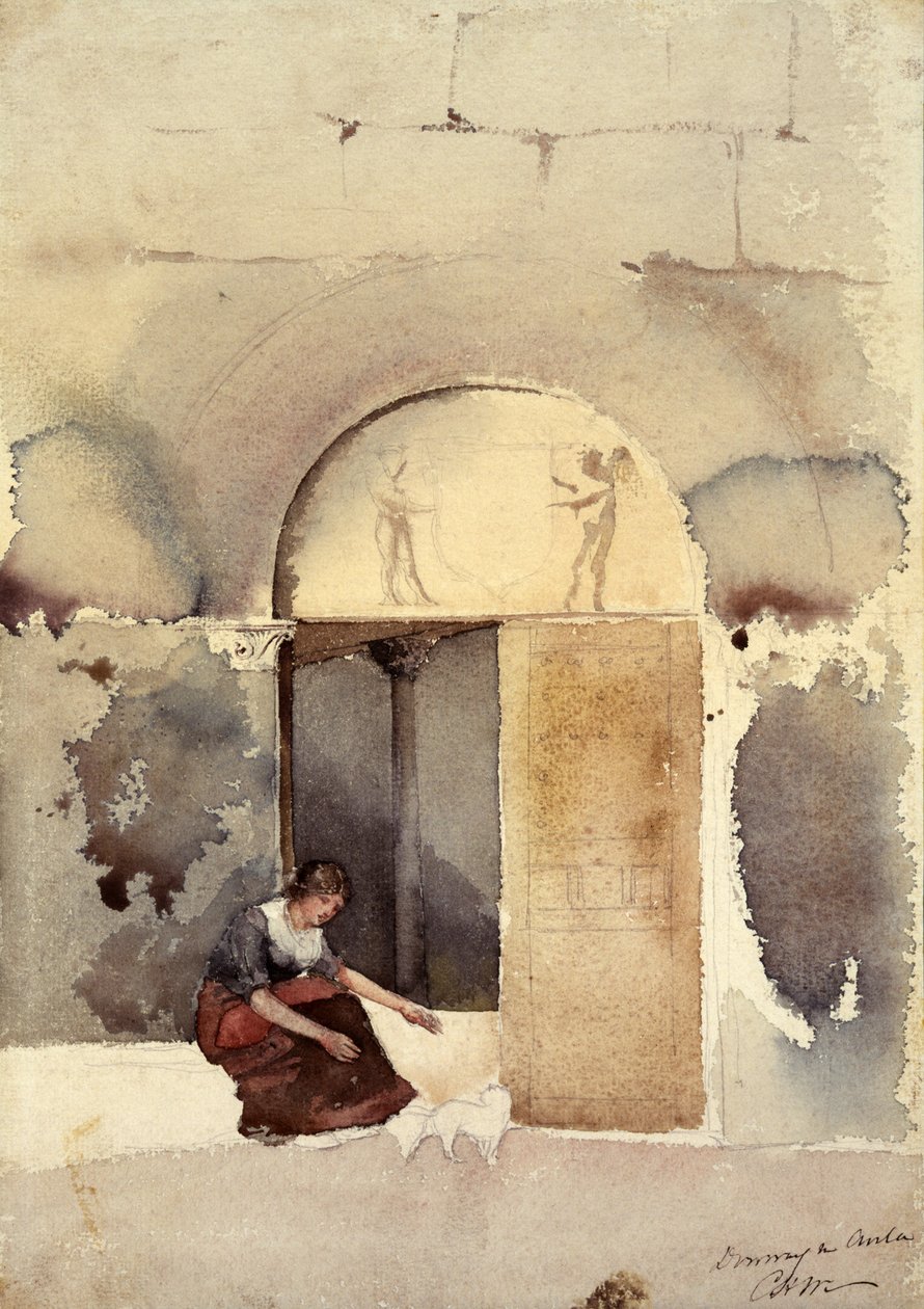 Doorway in Anla by Cass Gilbert