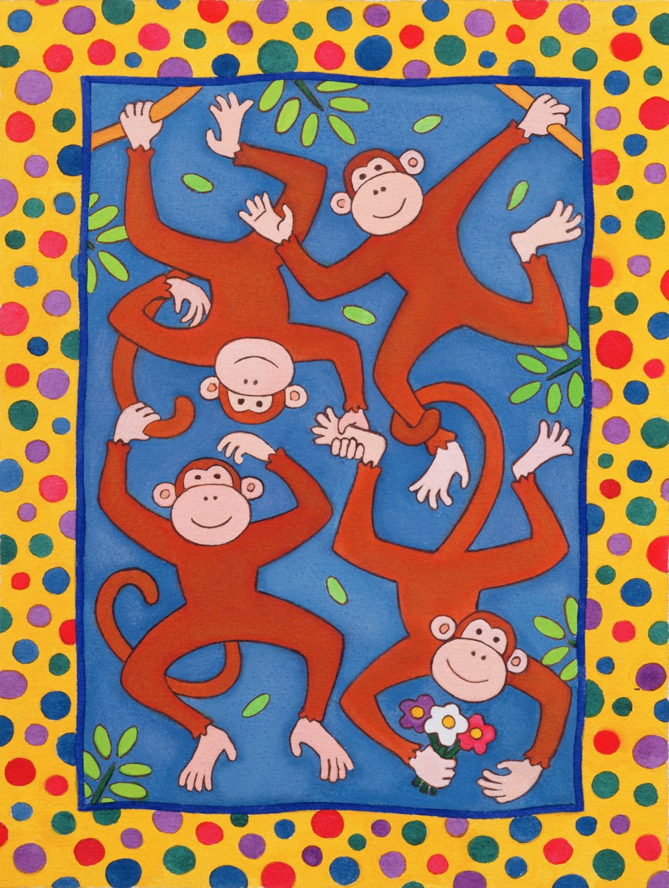 Cheeky Monkeys by Cathy Baxter