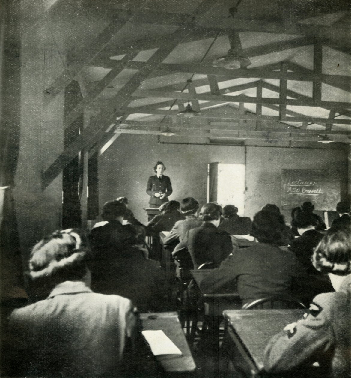 W.A.A.F. Officer Lectures by Cecil Beaton