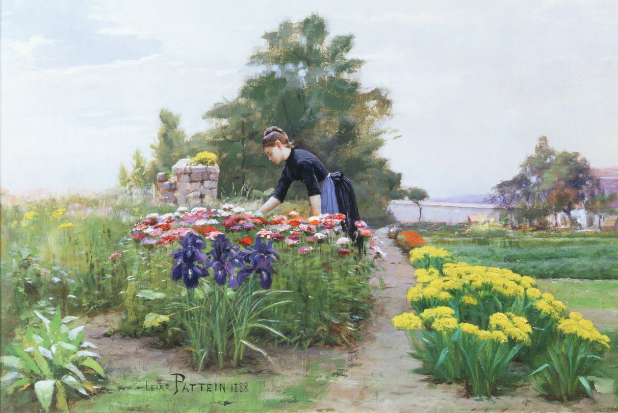 The Flower Garden by Cesar Pattein