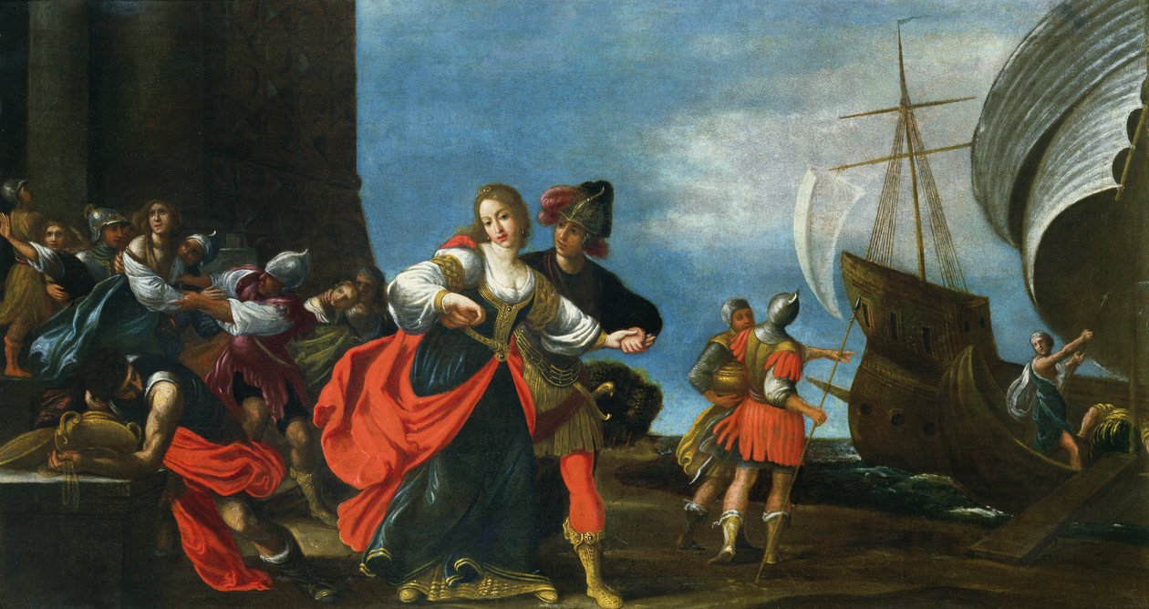 The Abduction of Helen of Troy by Cesare Dandini