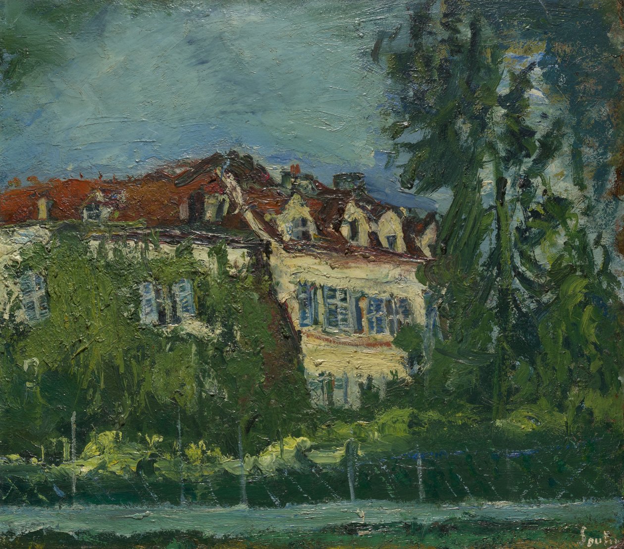 Landscape with House by Chaim Soutine