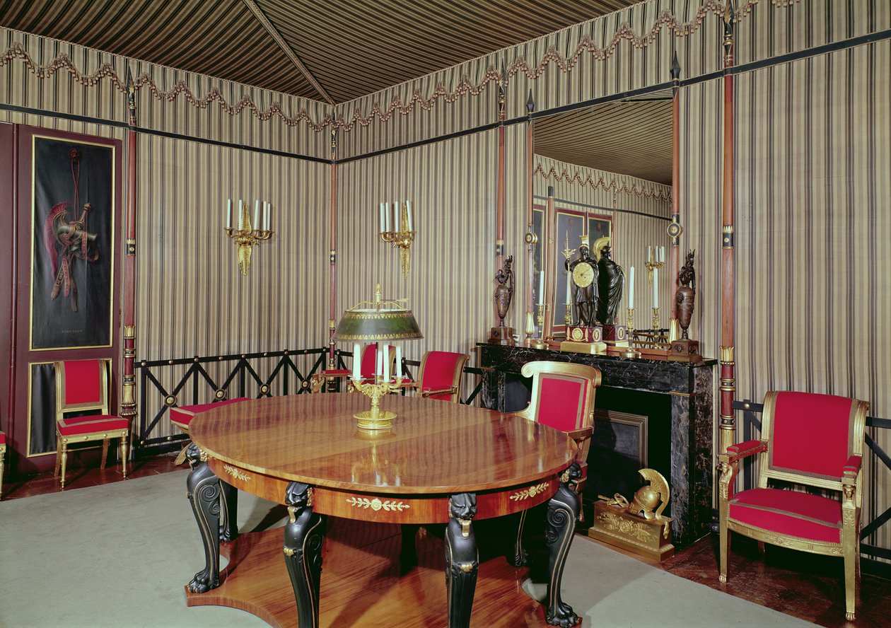 Council room, created in 1800 by Charles Percier