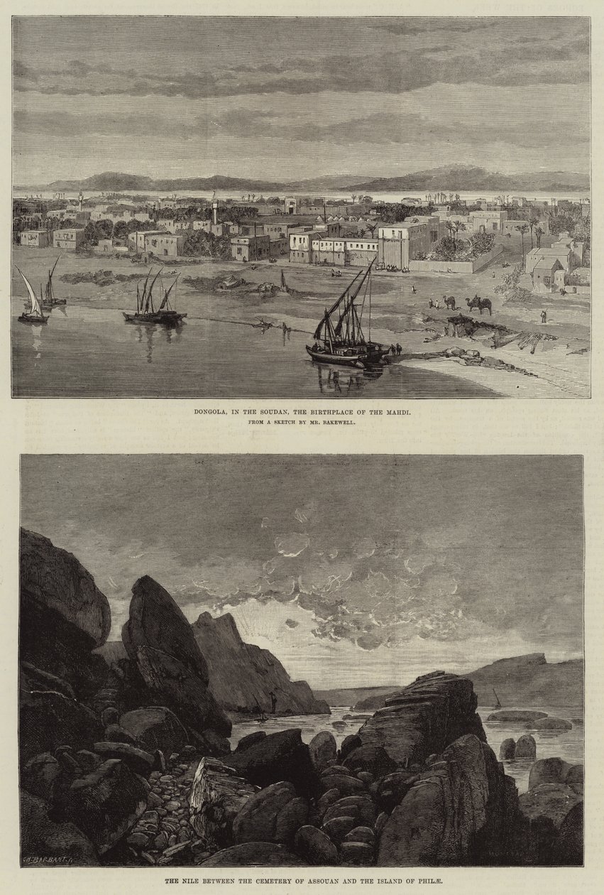 Views of Sudan by Charles Auguste Loye