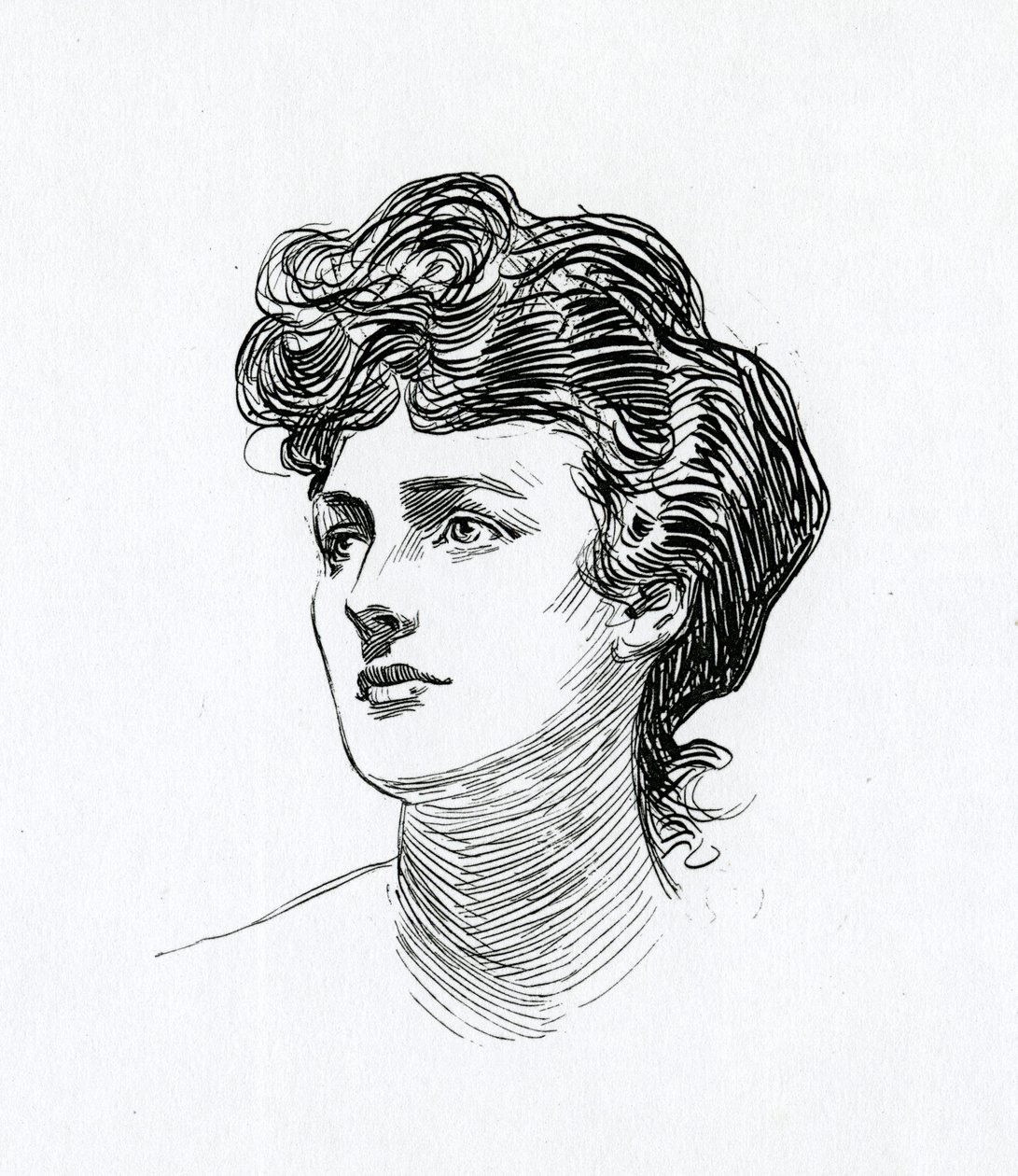 A Gibson Girl by Charles Dana Gibson