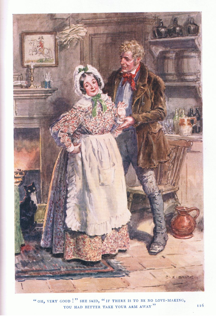 Oh, Very Good! She Said, If There Is to Be No Love Making, You Better Take Your Arm Away by Charles Edmund Brock