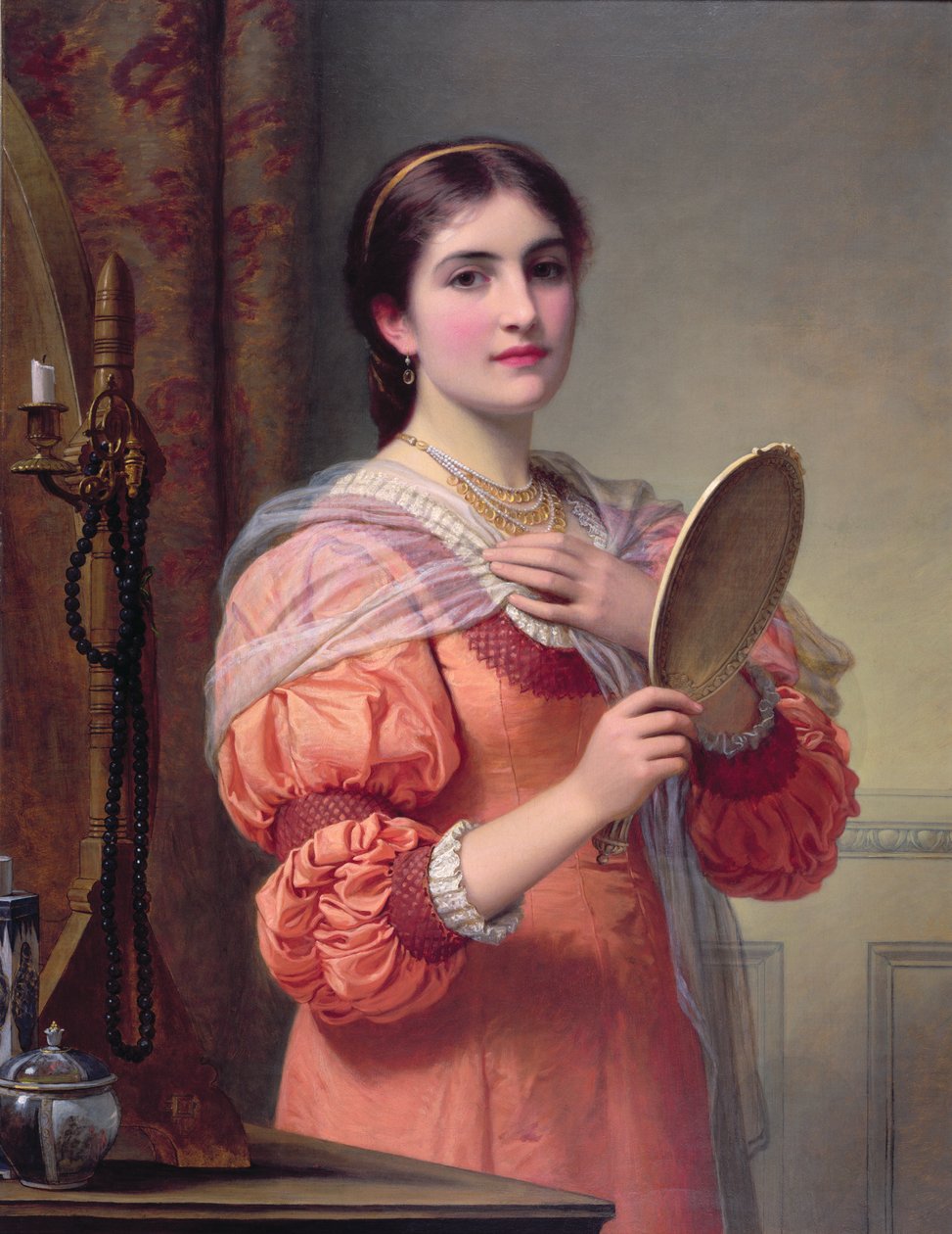 A Fair Reflection by Charles Edward Perugini