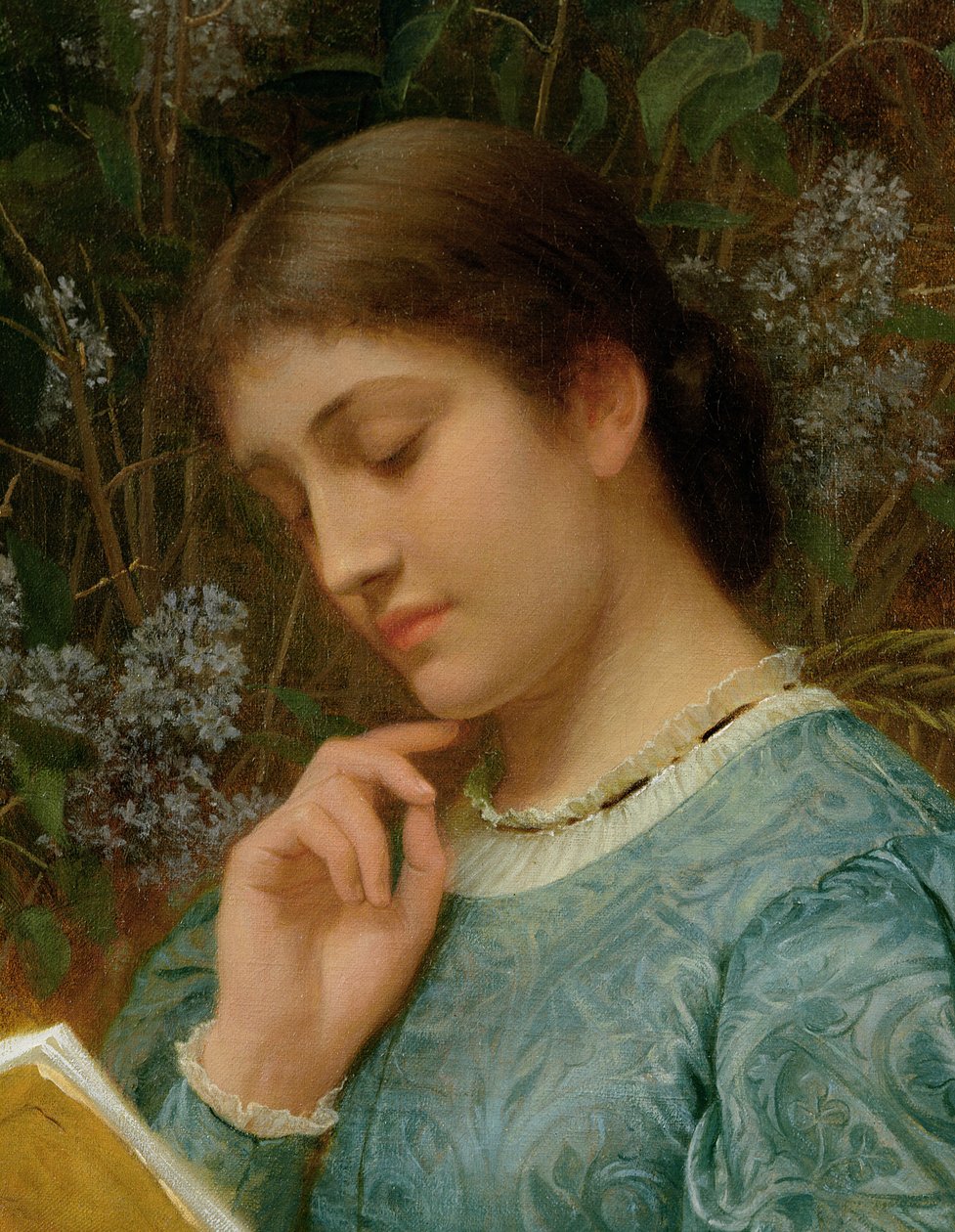 Girl Reading by Charles Edward Perugini