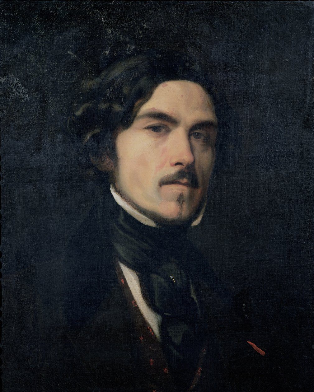 Eugene Delacroix by Charles Emile Callande de Champmartin
