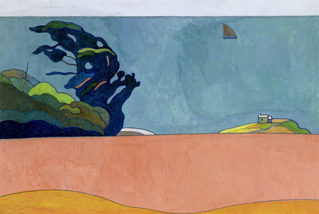 Pouldu Landscape, c.1892 by Charles Filiger