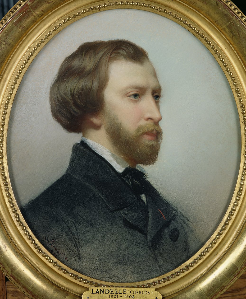 Portrait of Alfred de Musset (1810-57) by Charles Landelle