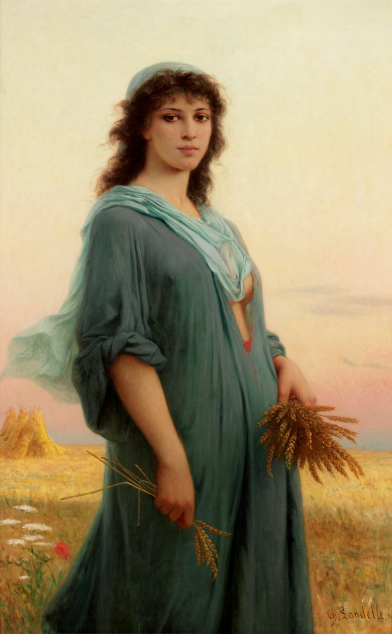 Ruth, 1886 by Charles Landelle