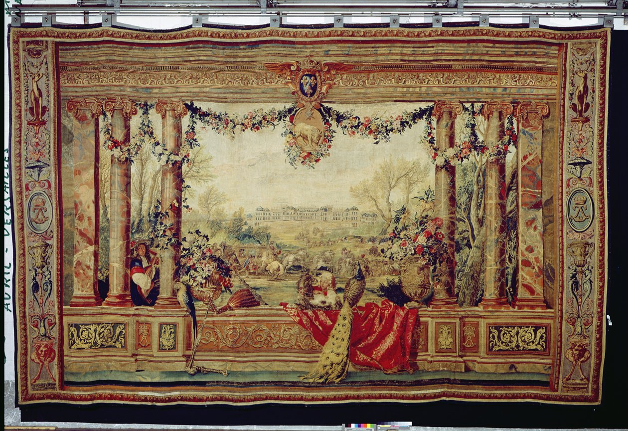 The Month of April Chateau of Versailles, from the series of tapestries 