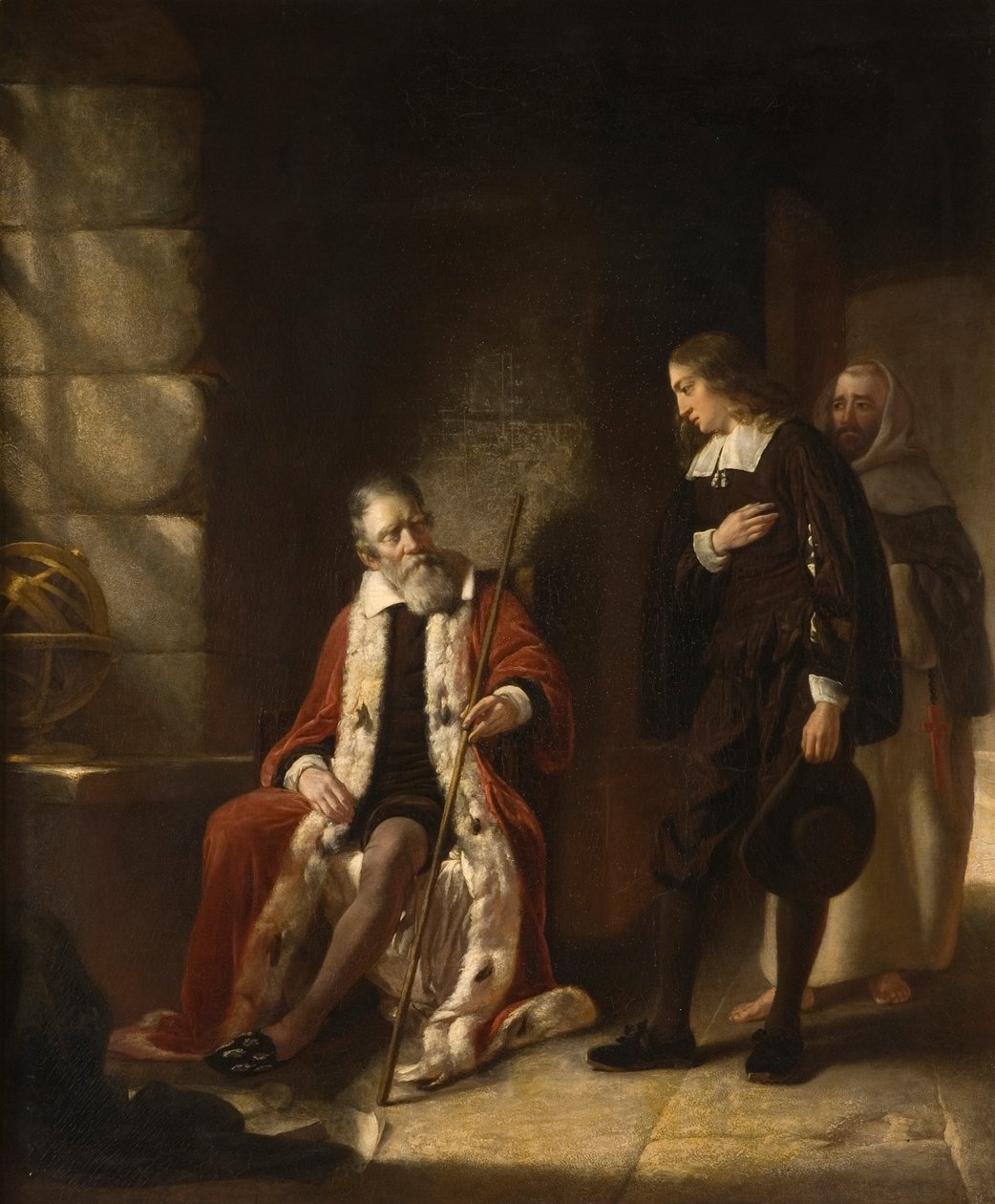 The Interview of Milton with Galileo by Charles Lucy