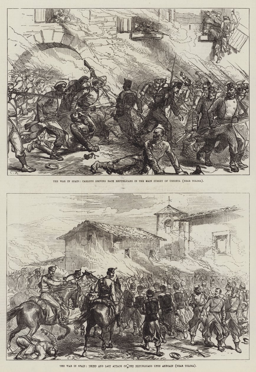 The War in Spain by Sir John Charles Robinson