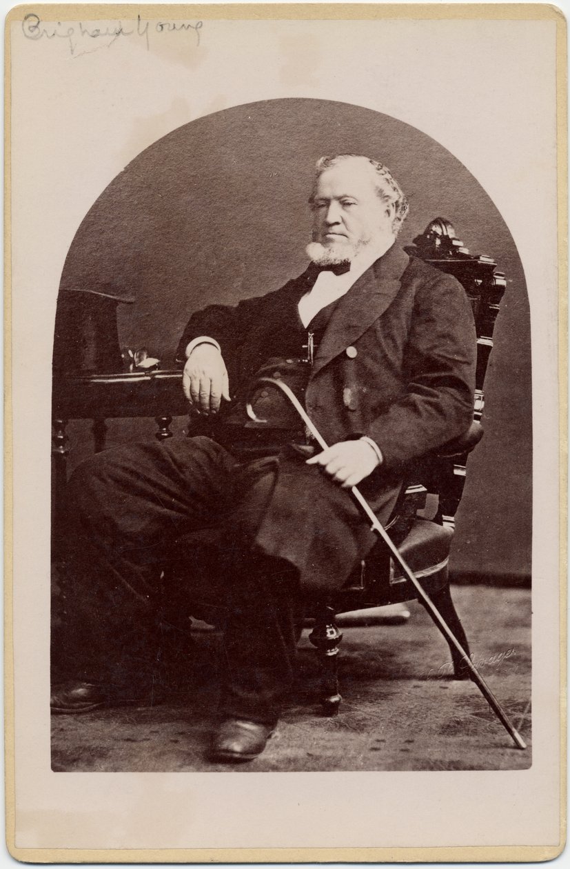 Brigham Young, President of the Church of Jesus Christ of Latter Day Saints, or Mormons by Charles Roscoe Savage