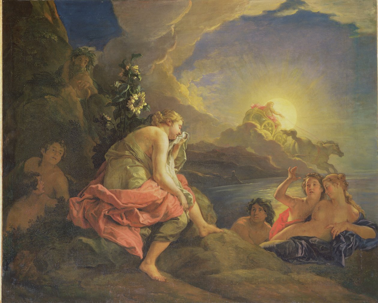 Clytie Transformed into a Sunflower by Charles de la Fosse