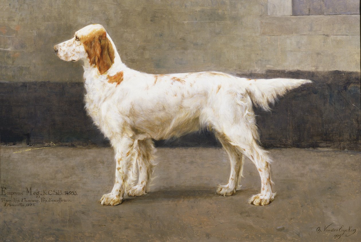 Empress Meg, KCSB, 14953, 1885 by Charles van den Eycken