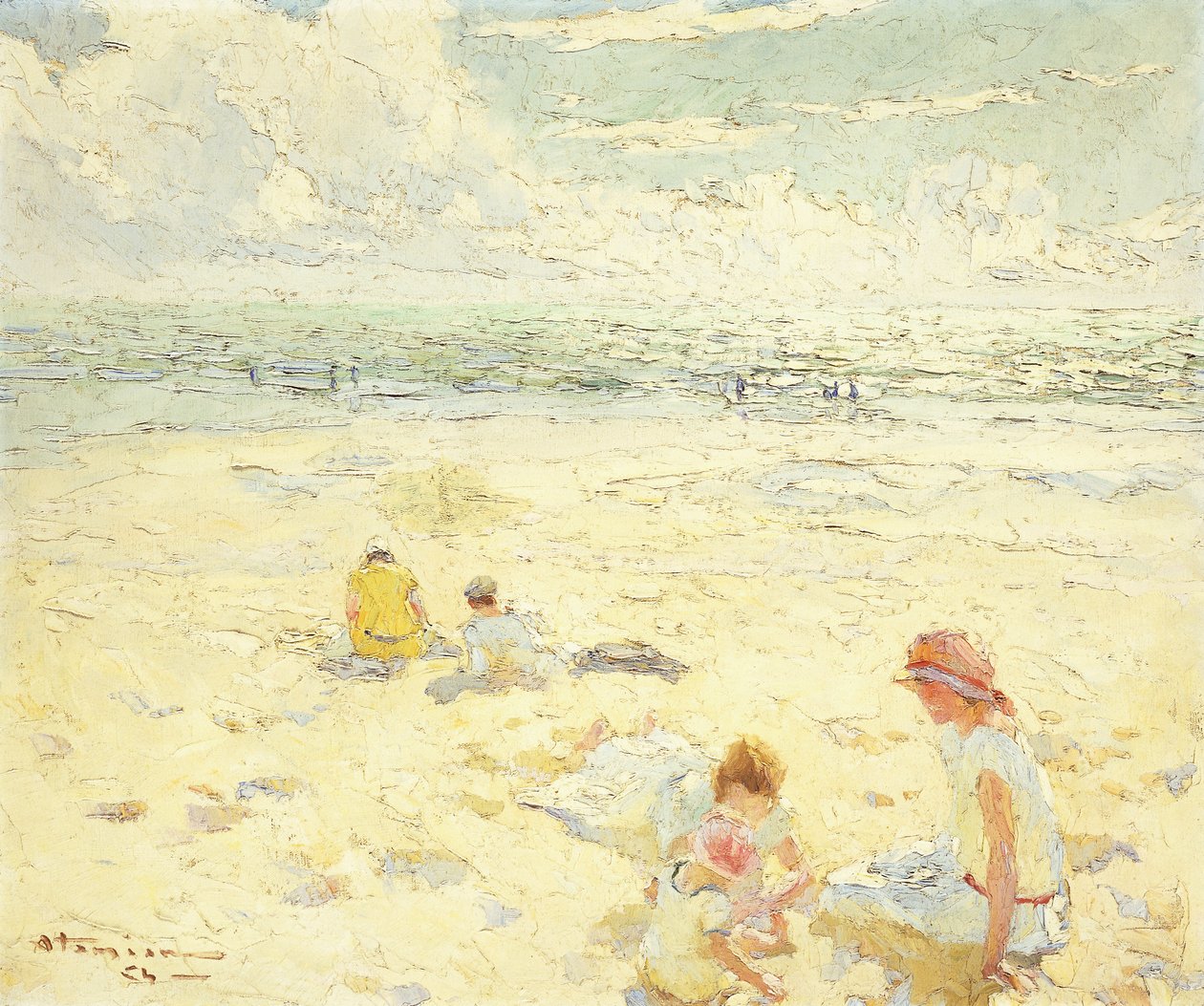 The Beach by Charles Garabed Atamian