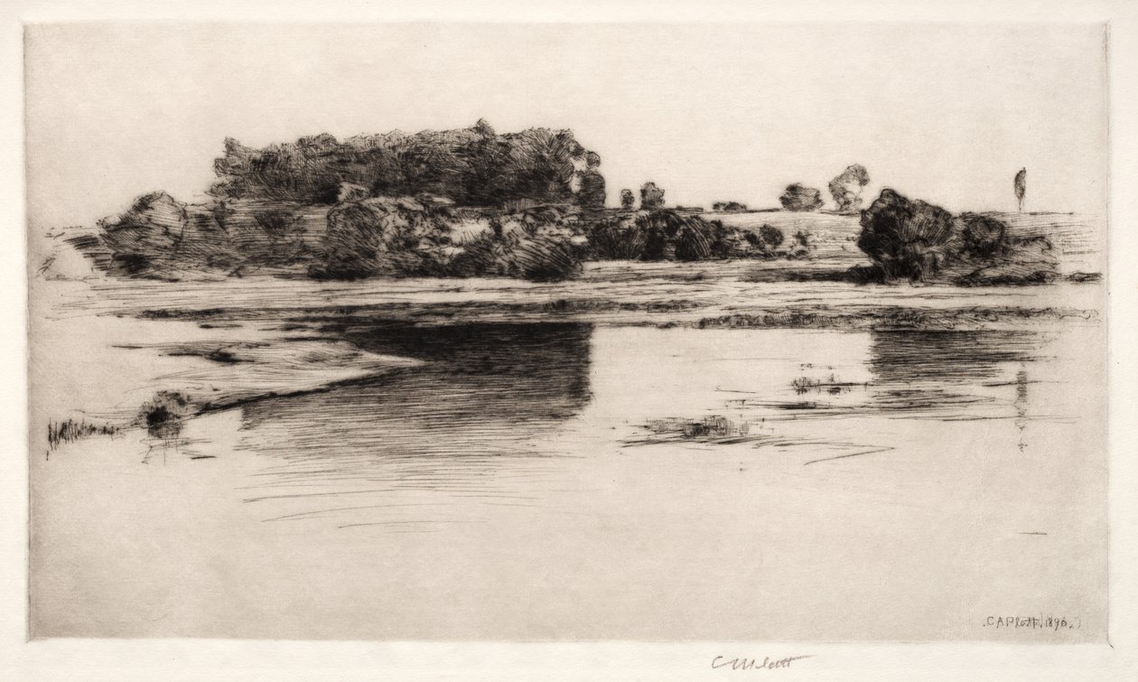 The Charles River by Charles Adams Platt