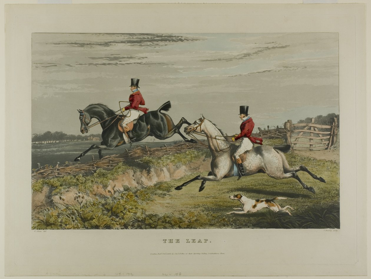 The Leap (from Fox Hunting) by Charles Bentley
