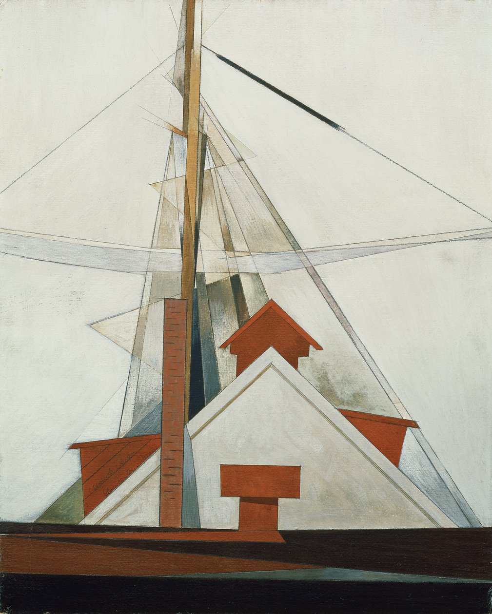 Chimneys, Ventilators by Charles Demuth