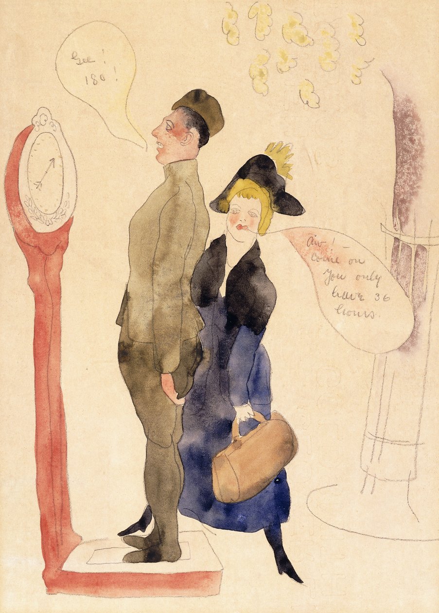 On Leave by Charles Demuth