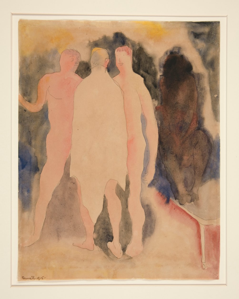 Turkish Bath by Charles Demuth