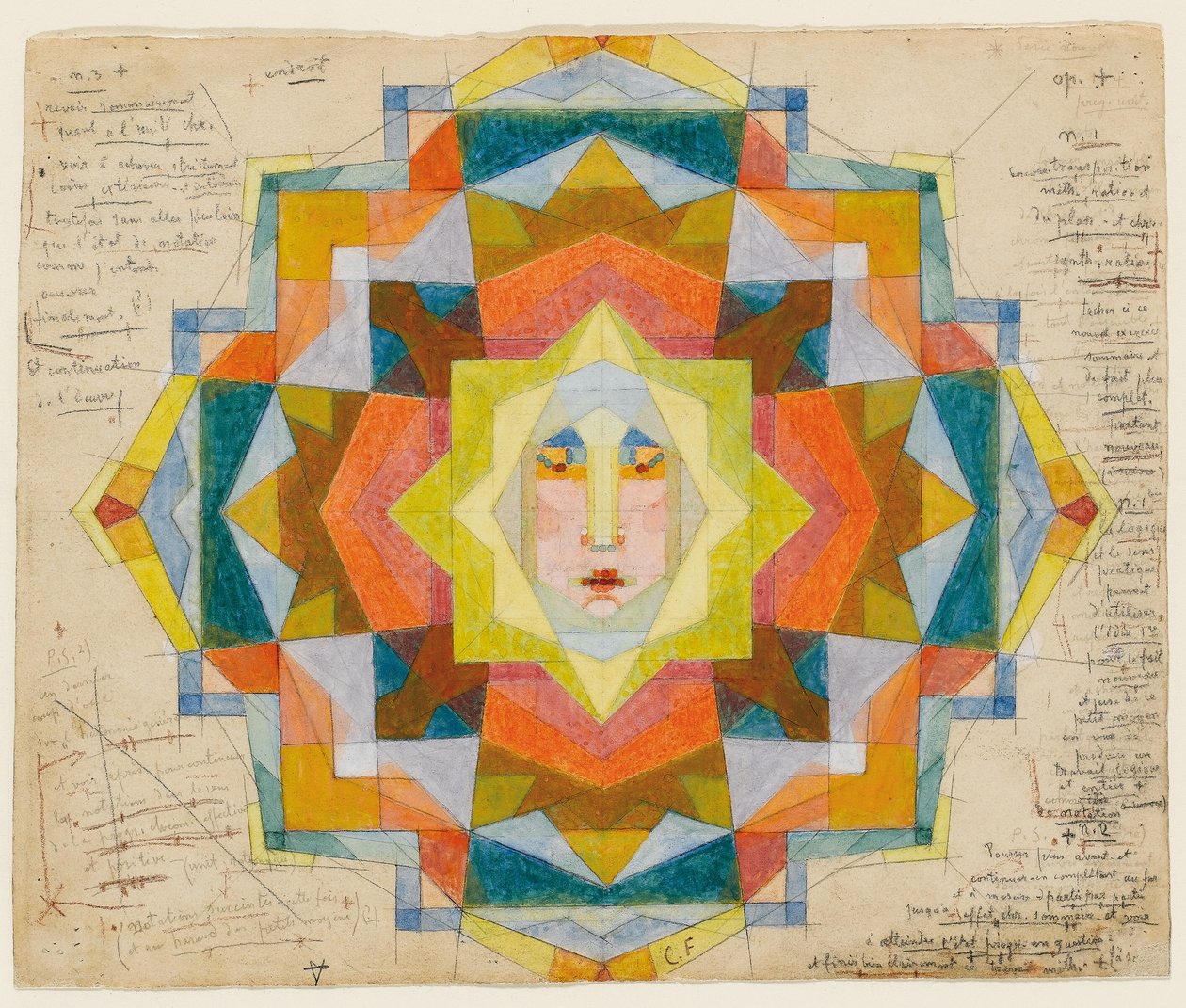 Chromatic Notations, after 1900 by Charles Filiger