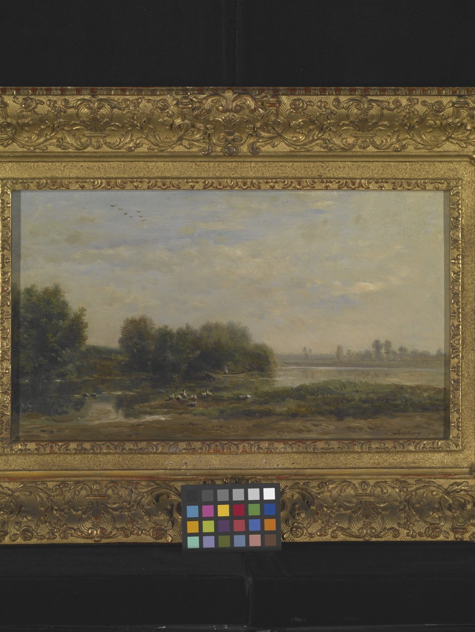 On The Oise by Charles Francois Daubigny