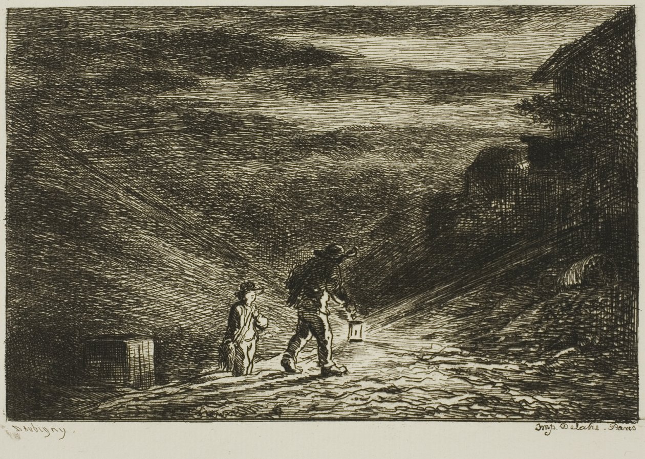 The Search for an Inn by Charles Francois Daubigny