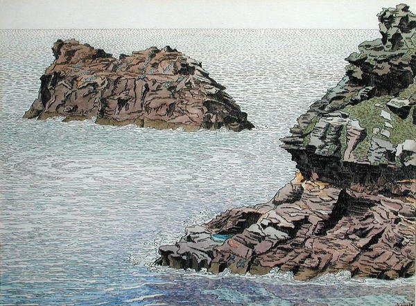 The Meachard, Cornwall by Charles Ginner