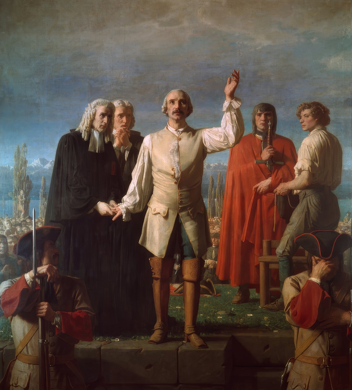 Execution of Major Davel by Charles Gleyre