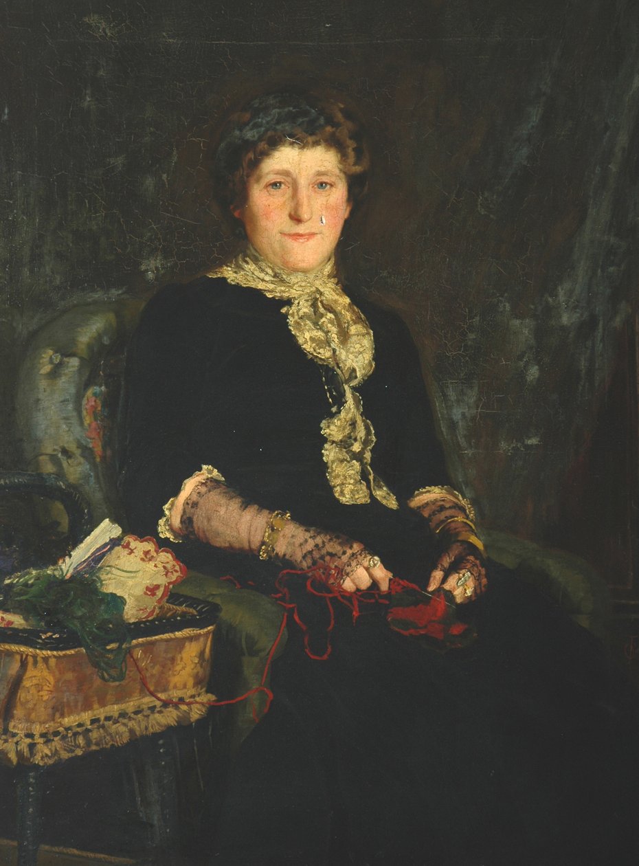 Mrs. Rufus Mitchell by Charles James