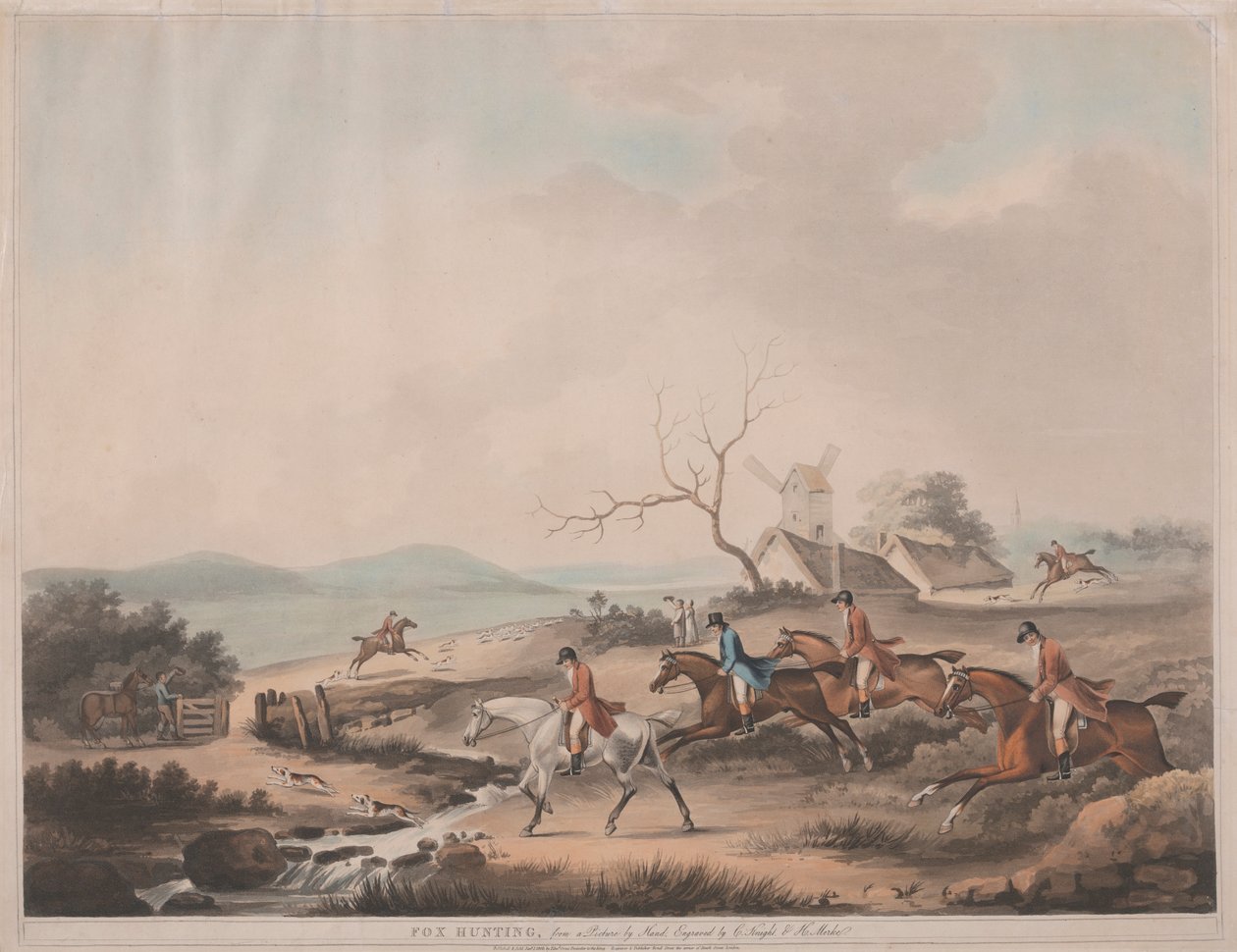 Fox Hunting by Charles Knight