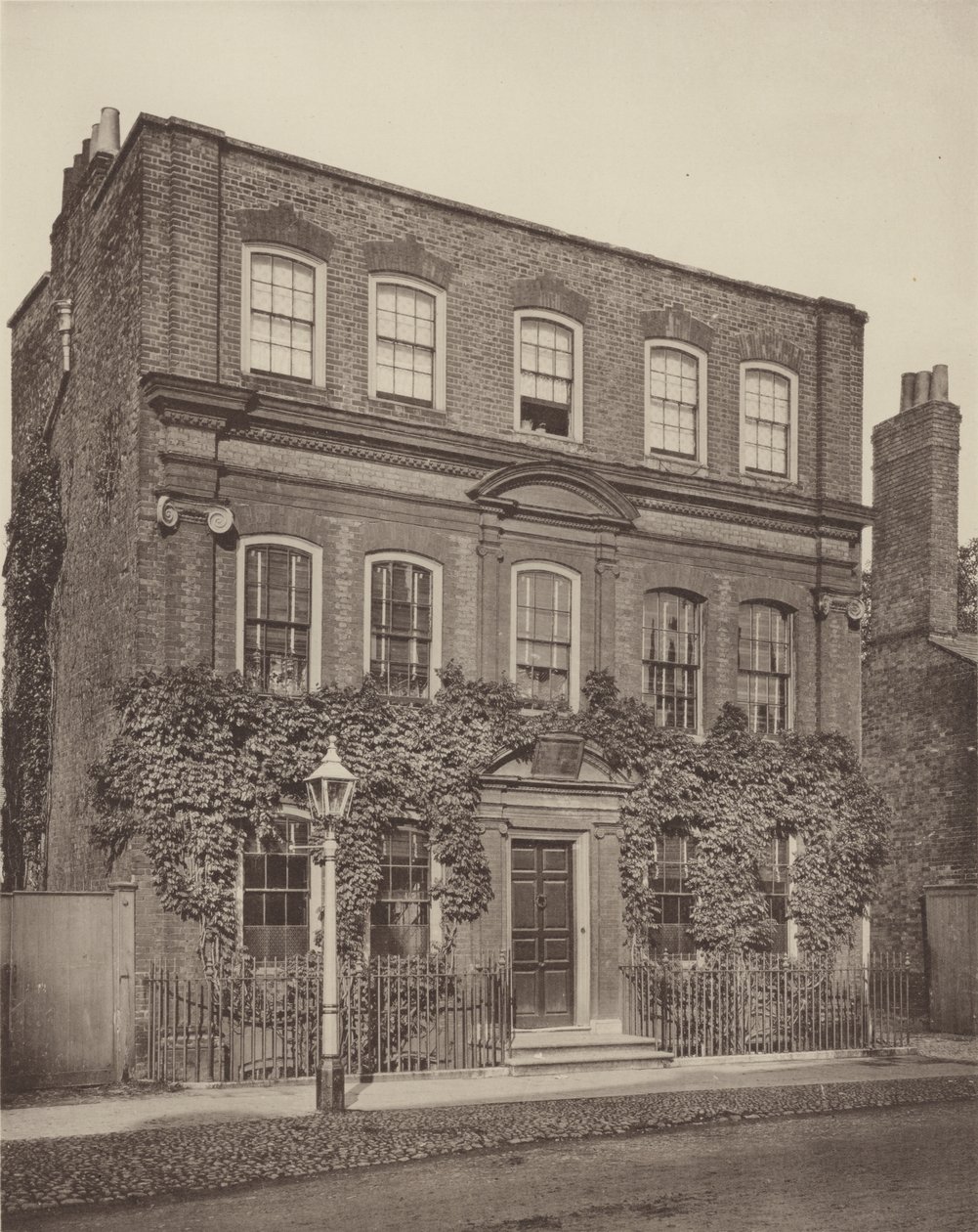 A House at Hertford by Charles Latham