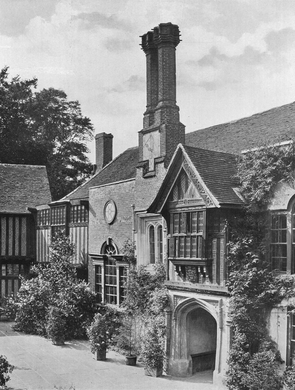 Porch in the Quadrangle by Charles Latham