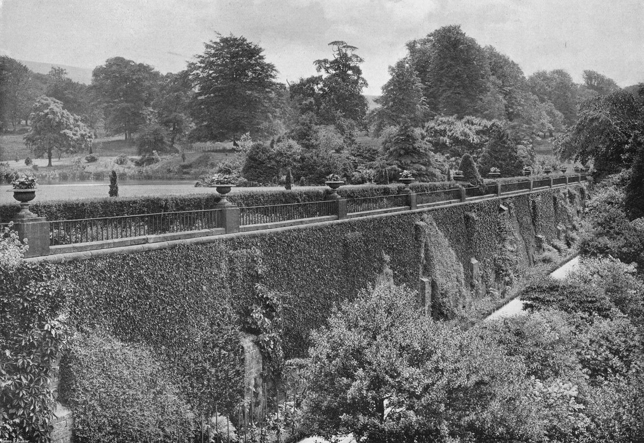 The Lake and the Terrace by Charles Latham