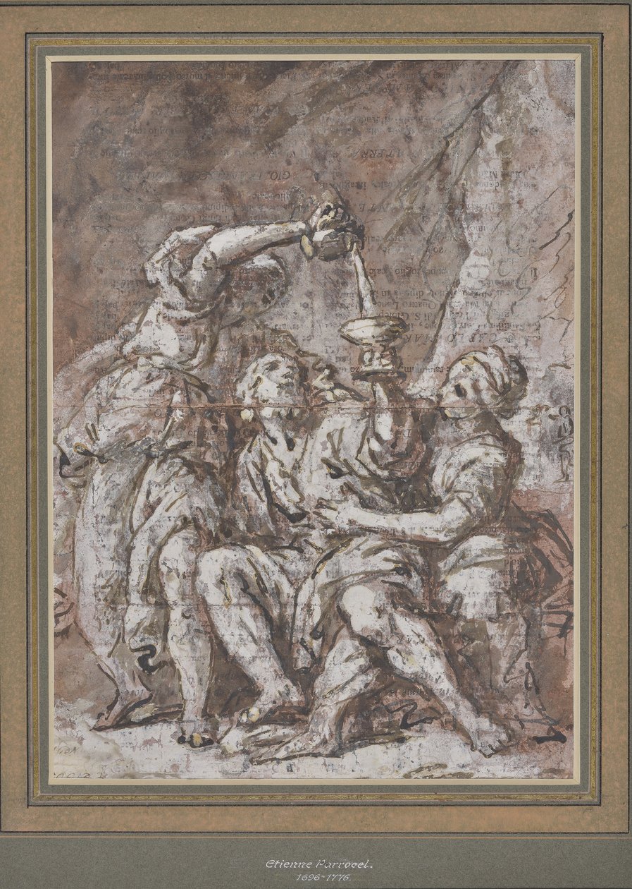 Loth and His Daughters by Charles Parrocel