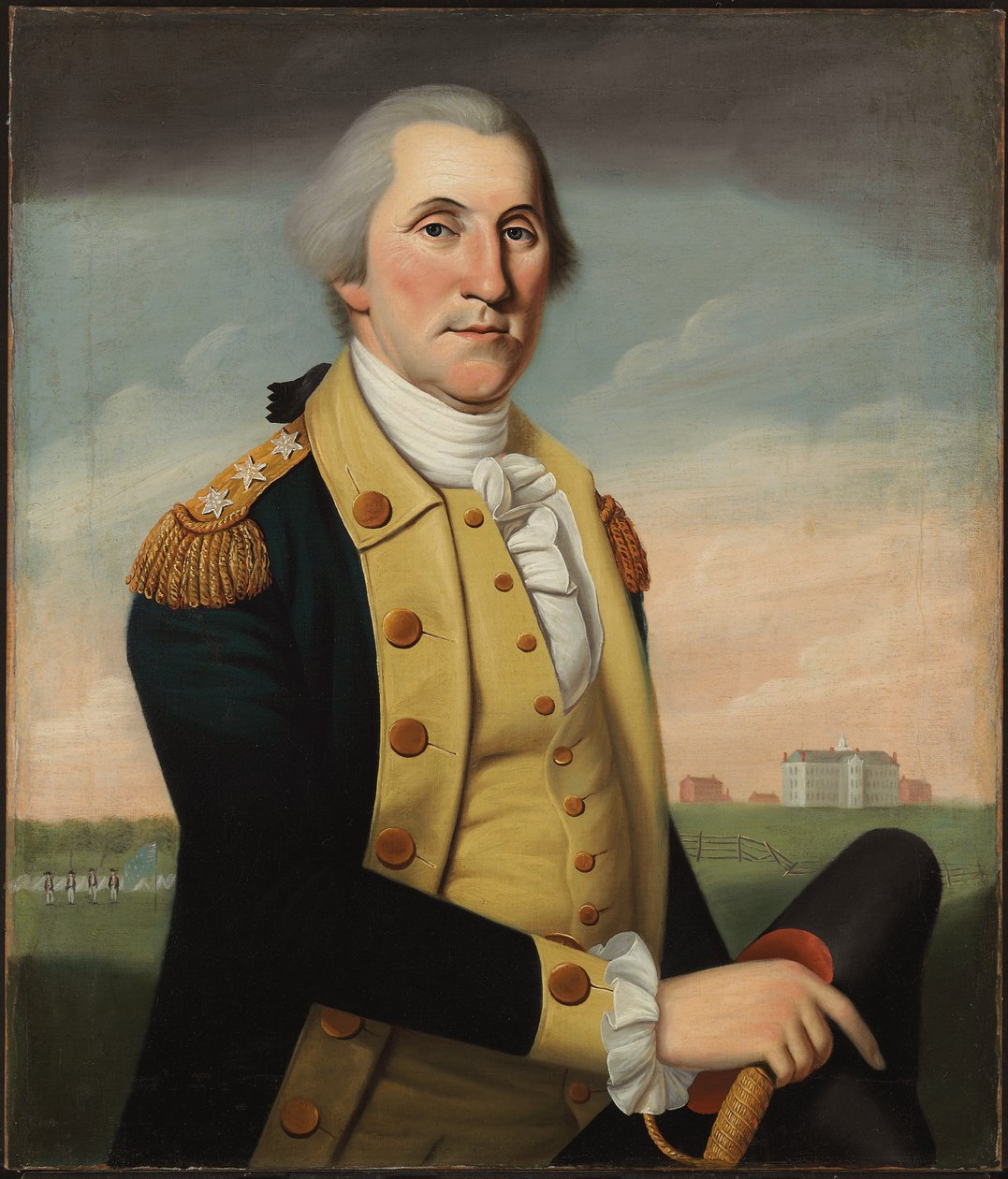 George Washington at Princeton by Charles Peale Polk