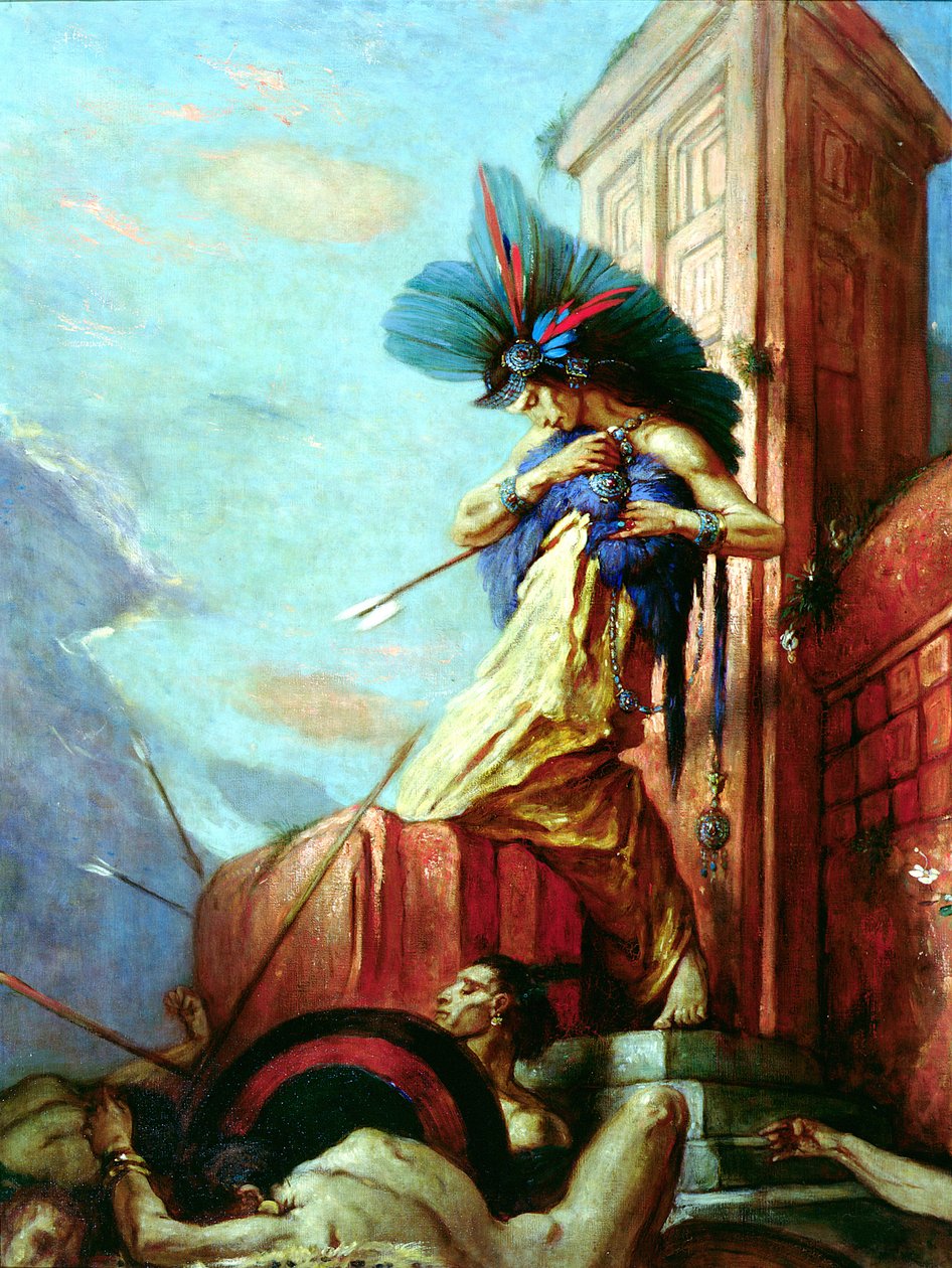The Death of Montezuma by Charles Ricketts