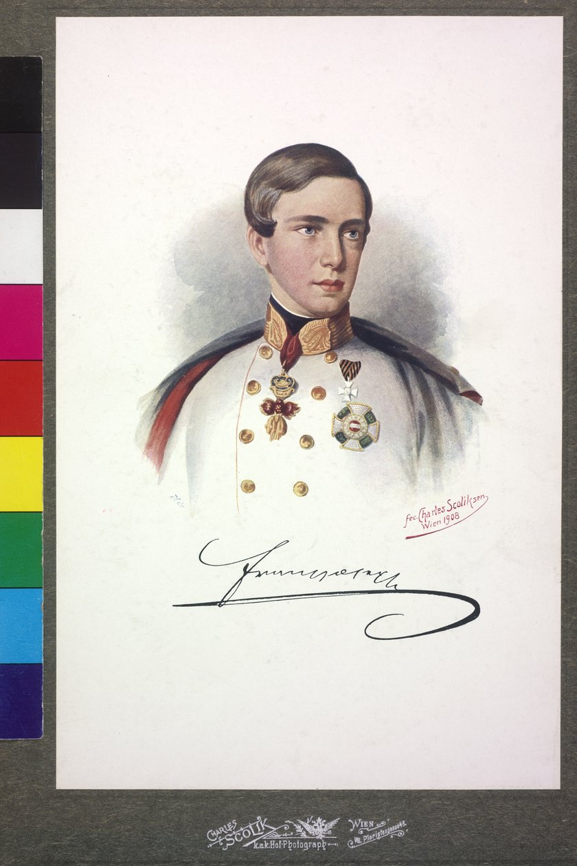 Emperor Franz Joseph I of Austria by Charles Scolik