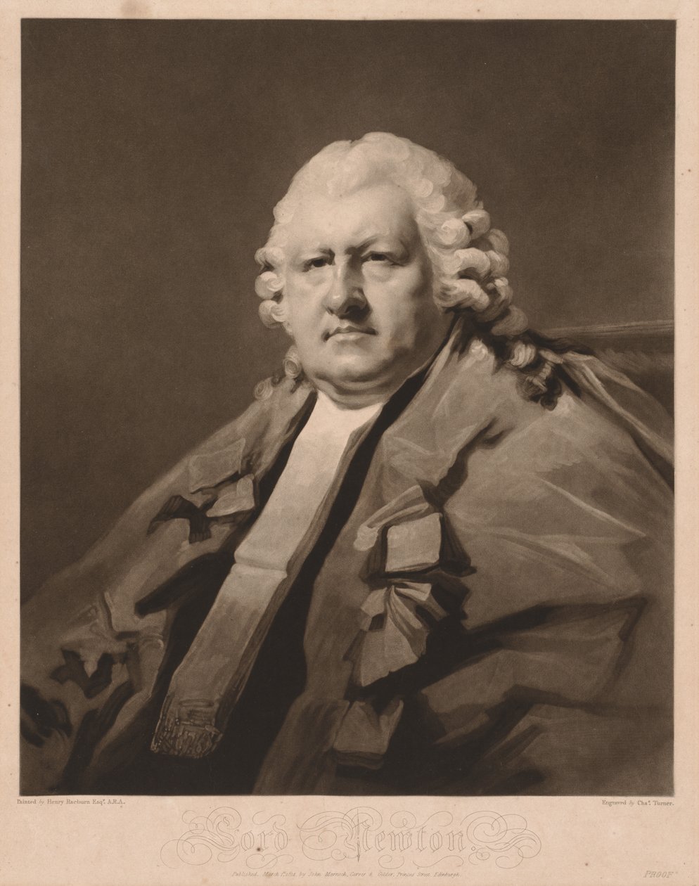 Lord Newton by Charles Turner