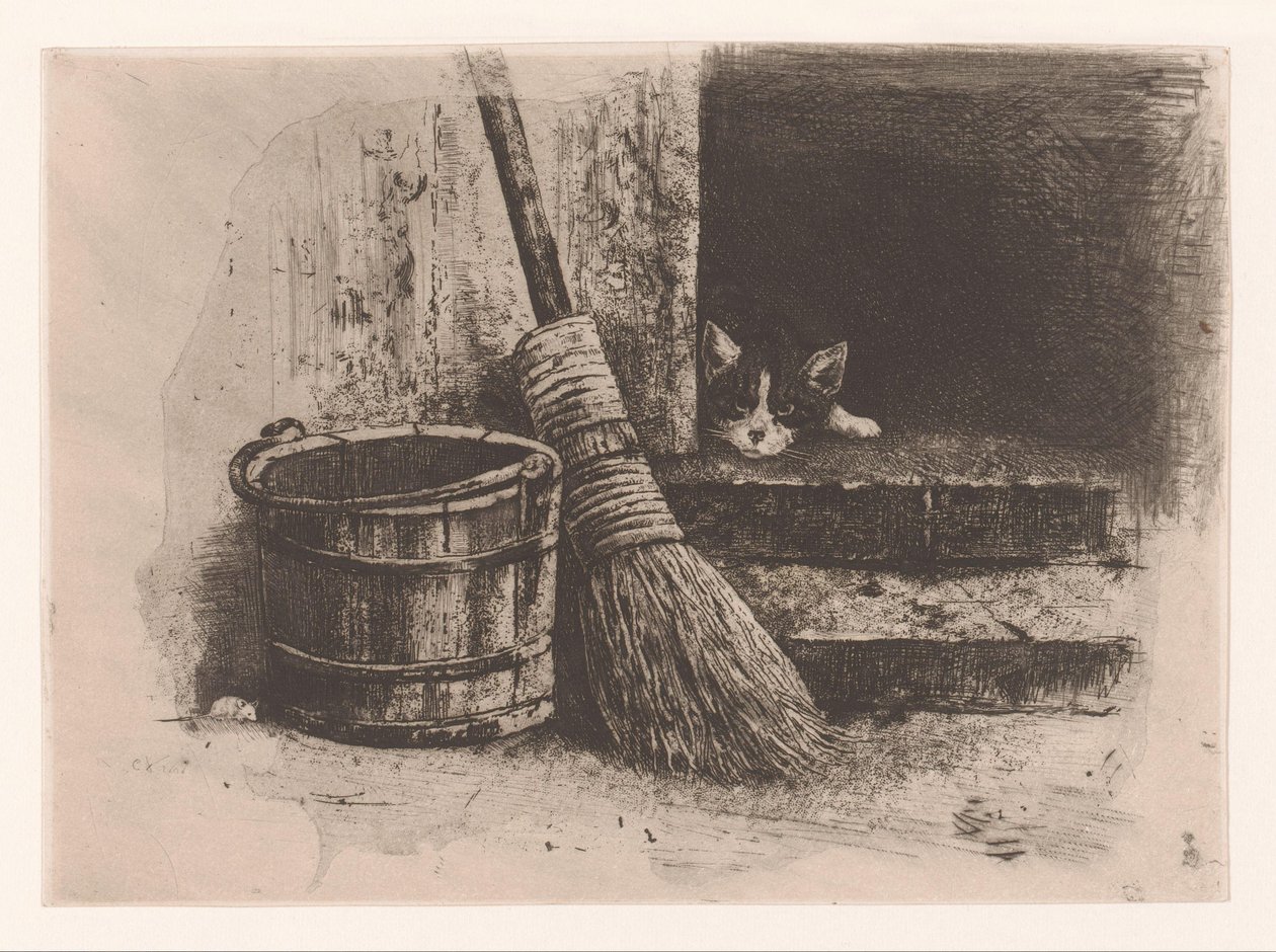 Cat and Mouse by Charles Verlat