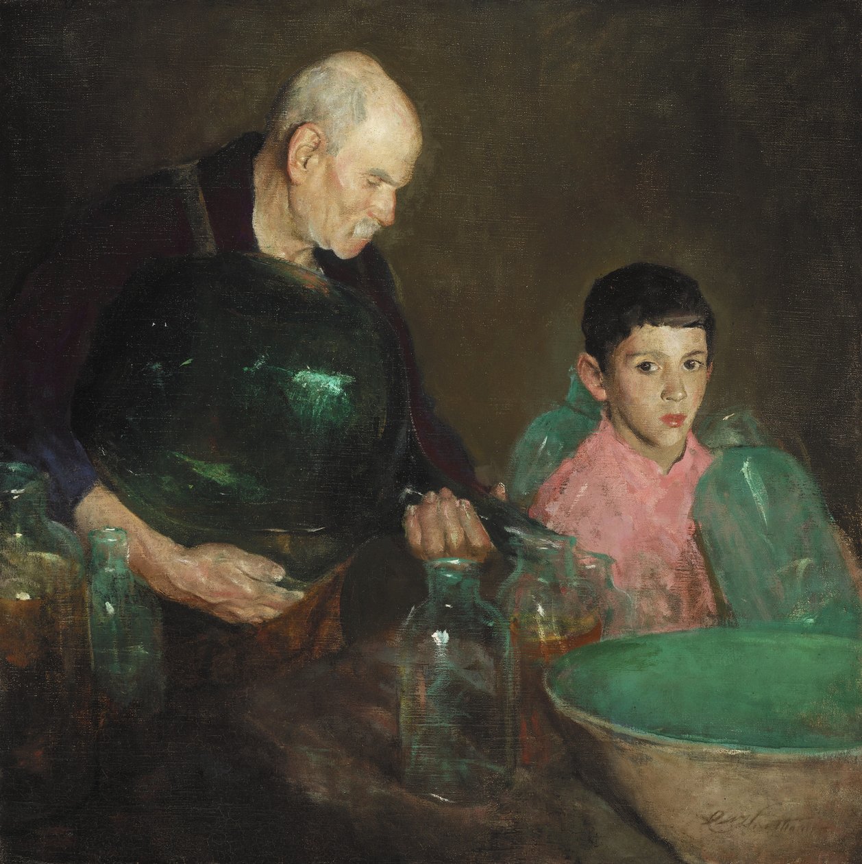 Refining Oil by Charles Webster Hawthorne